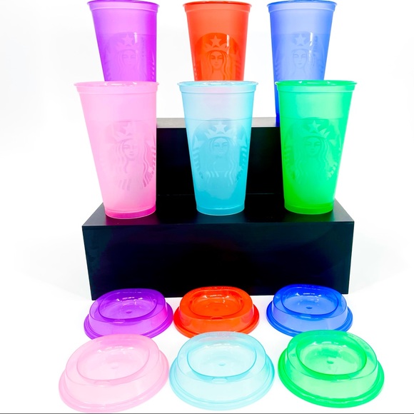 Starbucks Other - sold Limited edition Starbucks bright pastel hot